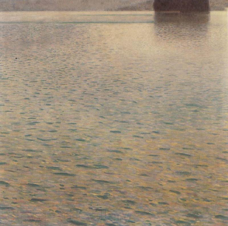 Gustav Klimt Island in the Attersee Germany oil painting art
